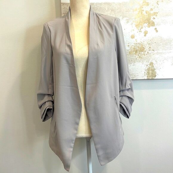 Rachel Zoe Light Grey/Silver Blazer - Picture 1 of 4